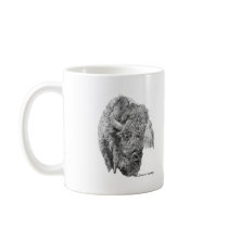 Buffalo Head Coffee Mugs