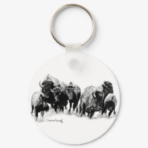 Buffalo Herd keychains
