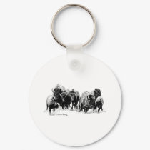 Buffalo Herd keychains