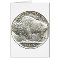 BUFFALO NICKEL CARDS