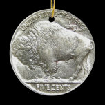 BUFFALO NICKEL ornaments