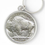 BUFFALO NICKEL KEY CHAIN