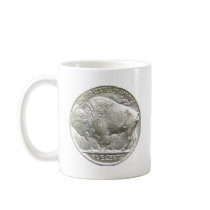 BUFFALO NICKEL COFFEE MUG