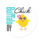 Buffalo NY Chick stickers
