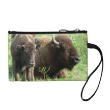 Buffalo Picture Coin Purse