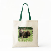 Buffalo Picture Small Canvas Bag