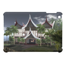 Buffalo Roof Minangkabau Tropical House iPad Mini Case For The  iPad Mini at Zazzle