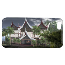 Buffalo Roof Minangkabau Tropical House iPhone 5 Cover For iPhone  5C at Zazzle