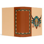 Buffalo Skull 3 Ring Binder