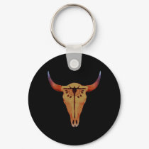 BUFFALO SKULL keychains by breavis BUFFALO SKULL keychains
