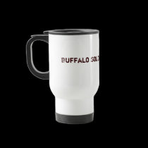 Buffalo Soldier Badge mugs
