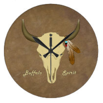 Buffalo Spirit Clock