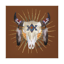 Buffalo Star Canvas Print