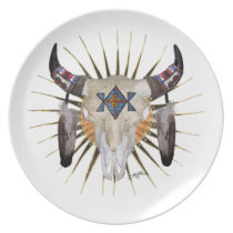 Buffalo Star Collector Plate