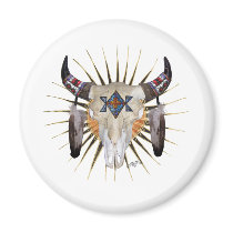 Buffalo Star Magnet