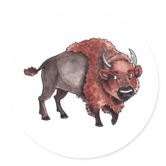 Buffalo sticker