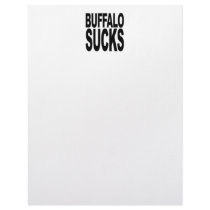 Buffalo Sucks letterhead