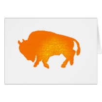 Buffalo Sun Greeting Card