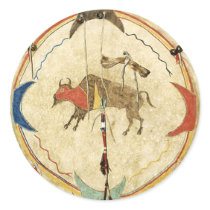 Buffalo Warrior Shield Sticker