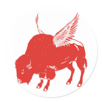 Buffalo Wings Stickers