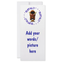 Buffalo with Beef on Weck and Buffalo Wings Customized Rack Card