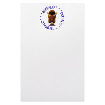 Buffalo with Beef on Weck and Buffalo Wings Customized Stationery
