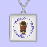 Buffalo with Beef on Weck & Buffalo Wings Necklace necklaces