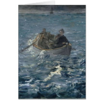 Buffeted by the Waves Greeting Cards