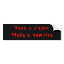 Buffy bumper fans bumper stickers