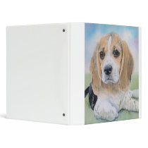 Buffy the Beagle 3 Ring Binders