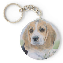 Buffy the Beagle Key Chain