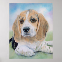 Buffy the Beagle Print