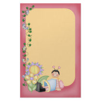 Bug and Butterflies Custom Stationery