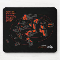 BUG Cloud Mousepad - black by buglabs BUG Cloud Mousepad - black
