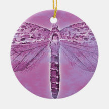 Bug Collection - Purple Dragonfly Ornament