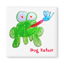 Bug Eater! magnets by SuperMaggie Bug Eater! magnets