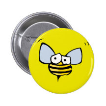 bug eyed bee button