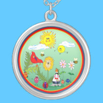 Bug-Eyes & Wings Dandy Lion Necklace necklaces