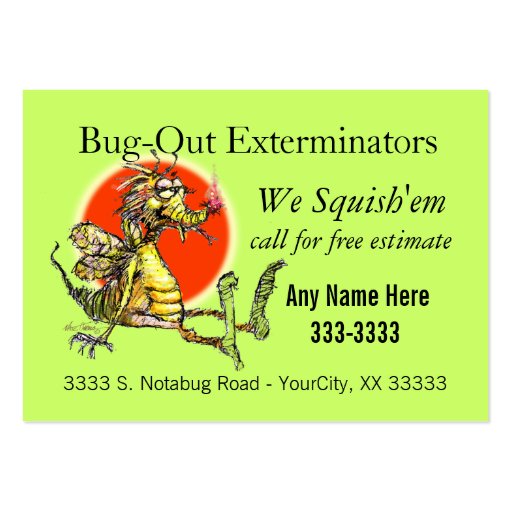Bug-Fix Business Cards