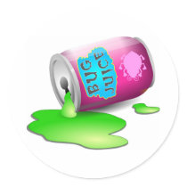 Bug Juice stickers