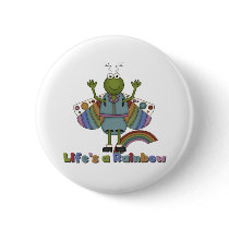 Bug Life's a Rainbow buttons