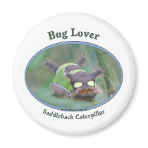 Bug Lover Saddleback Caterpillar Refrigerator Magnet