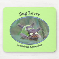 Bug Lover Saddleback Caterpillar Mousepads