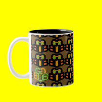 BUG Mosaic Mug Brown mugs