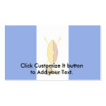 Buganda, Tuvalu flag Business Card