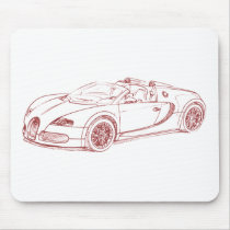 Bugati Vyron Grand Sport mousepads