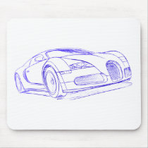 Bugatti Veyron Sketch mousepads by tedlemon111 Bugatti Veyron Sketch mousepads