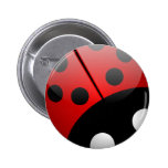 Bugged Out Flair Pinback Button