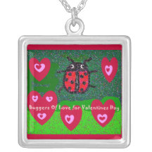 Buggers of Love Valentine Necklace