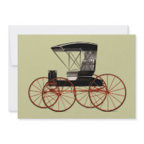 Buggies and Carriages Invitations